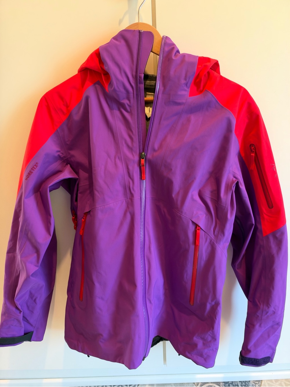 Arc'teryx Purple and Red Women's Ski Jacket